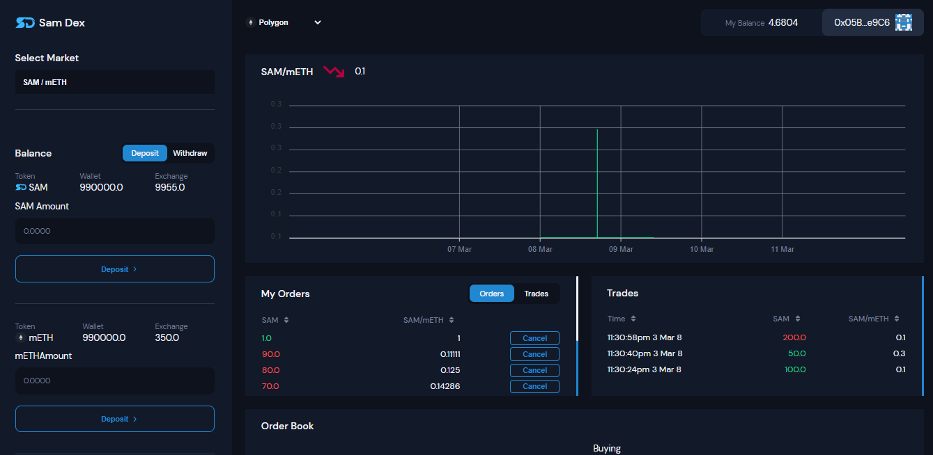 NFT Marketplace Project