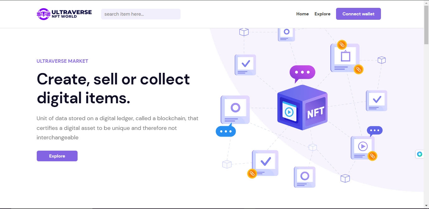 NFT Marketplace Project